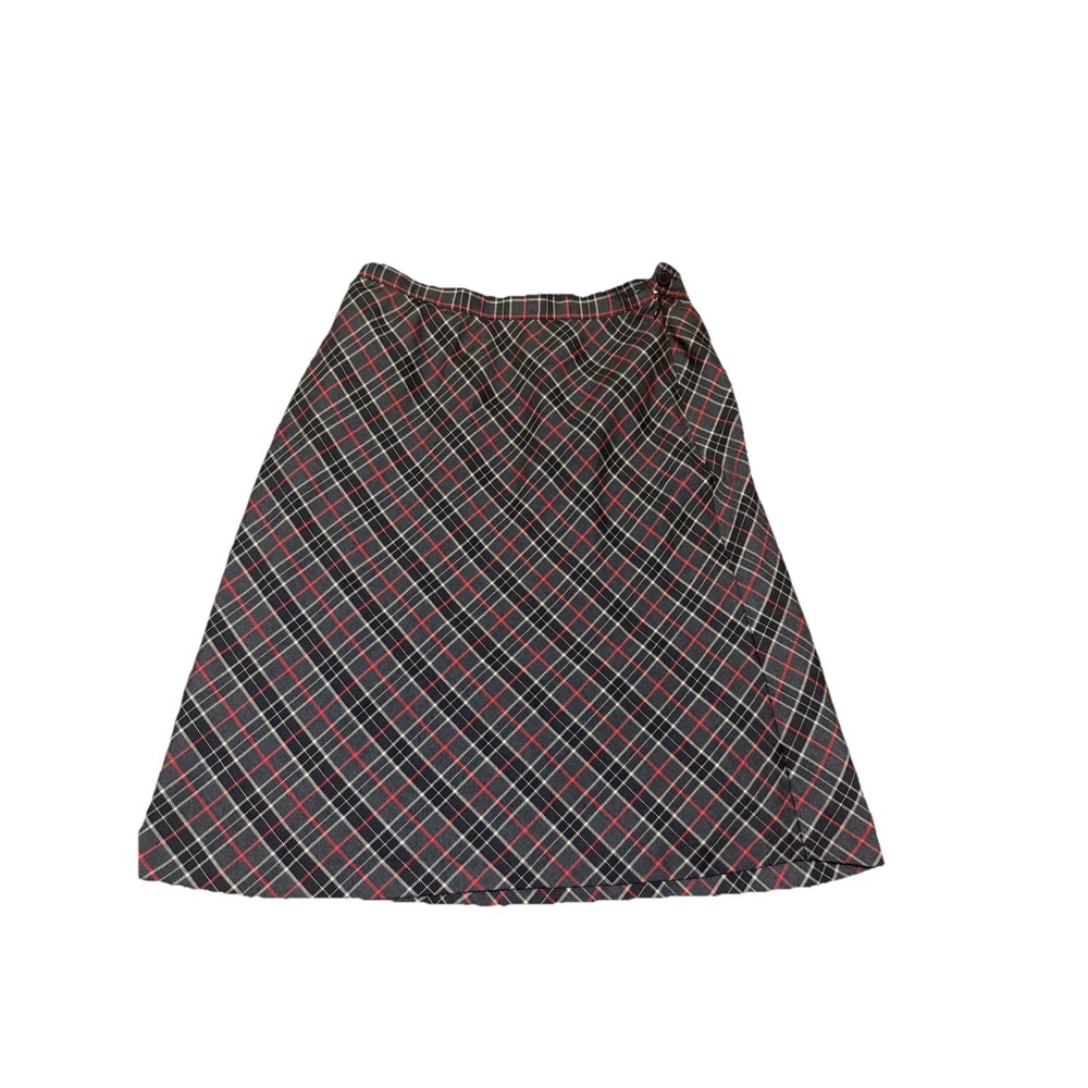 SAG HARBOR Petite Skirt Woman Size 12 Plaid